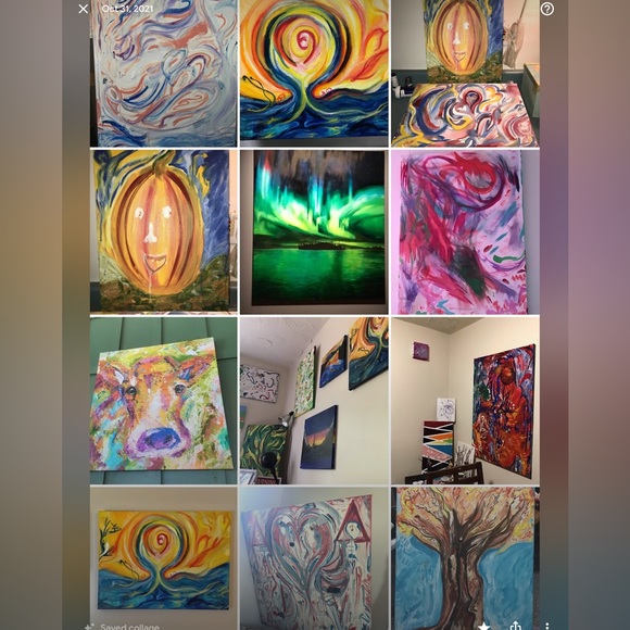 “Art making is fuel for healing.” ⛽️ ❤️‍🩹 ⭕️ - Picture 5 of 13